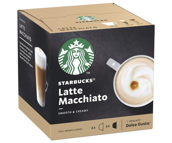 Кофе в капсулах Starbucks Dolce Gusto Latte Macchiato - 12 шт - фото-2