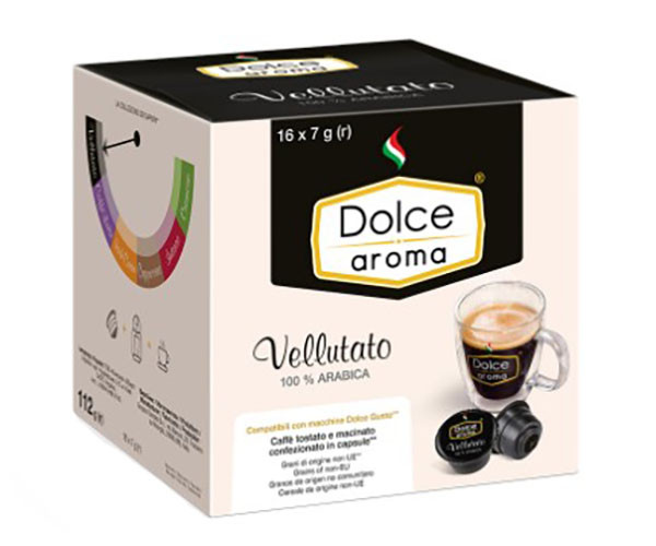 Кофе в капсулах Dolce Aroma Vellutato Dolce Gusto 16 шт - фото-1