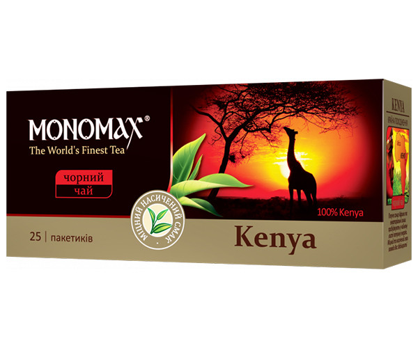 Черный чай Мономах Kenya в пакетиках 25 шт - фото-3