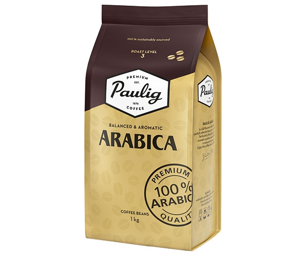 Кофе Paulig Arabica в зернах 1 кг - фото-2