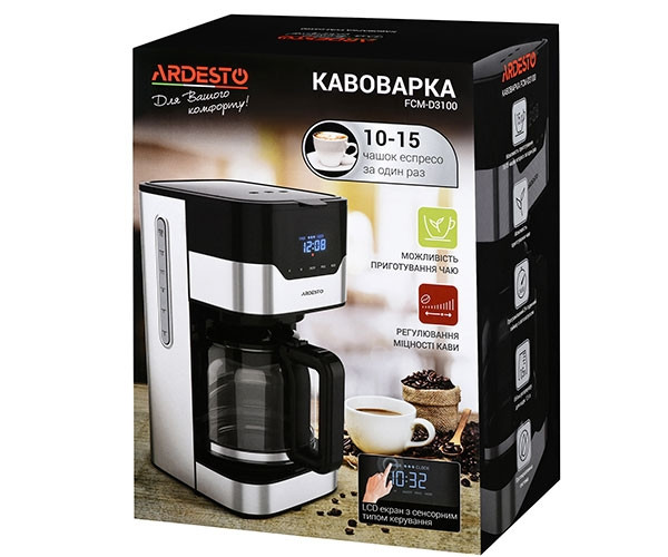 Капельная кофеварка Ardesto FCM-D3100 - фото-6