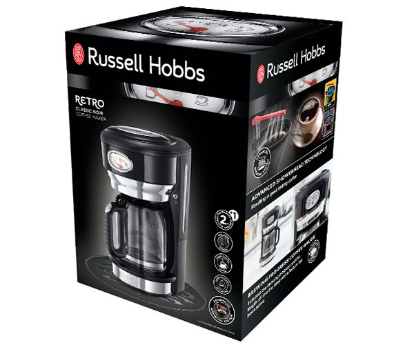 Капельная кофеварка Russell Hobbs 21701-56 Retro Classic Noir - фото-8