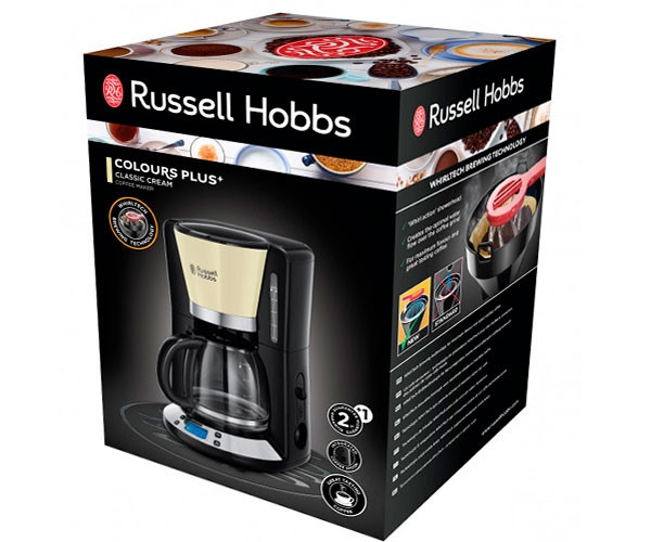 Капельная кофеварка Russell Hobbs 24033-56 Colours Plus Cream - фото-3