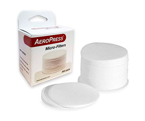 Бумажные фильтры для AeroPress Aerobie белые 350 шт (81R24) - фото-2