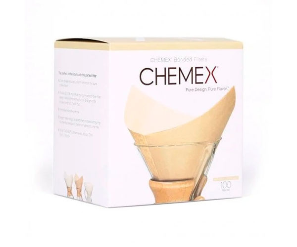 Фильтр Chemex для кемекса бежевый 100 штук (FSU-100) - фото-1
