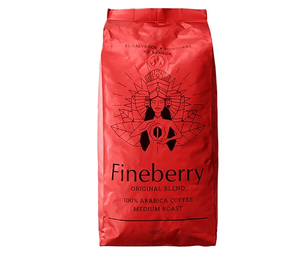 Кофе Fineberry Original Blend в зернах 1 кг - фото-2
