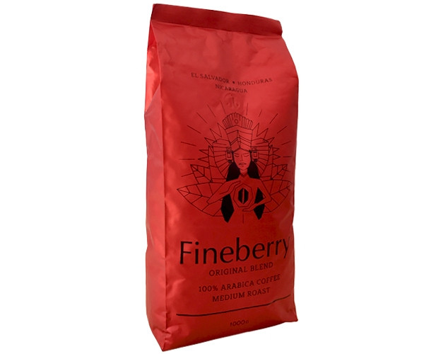 Кофе Fineberry Original Blend в зернах 1 кг - фото-4