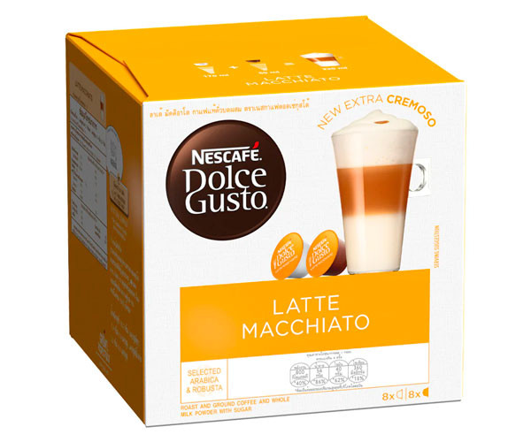 Кофе в капсулах NESCAFE Dolce Gusto Latte Macchiato - 16 шт цена