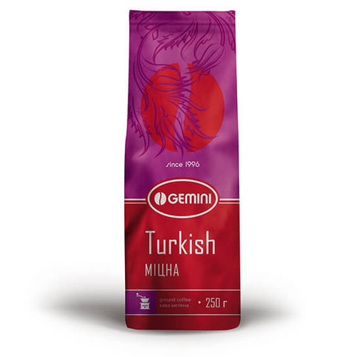 Кофе Gemini Turkish молотый 250 г - фото-2