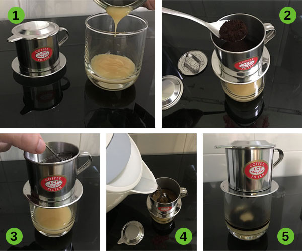 Пресс фильтр для приготовления натурального кофе 'по-вьетнамски' - фото-4