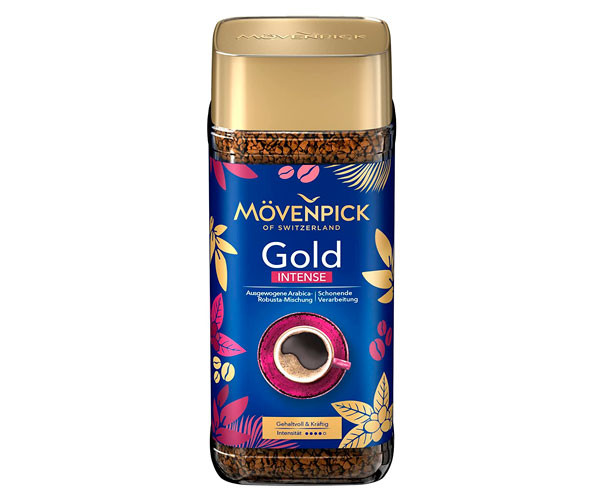 Кофе Movenpick Gold Intense растворимый 200 г - фото-1