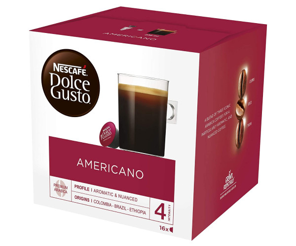 Кофе в капсулах NESCAFE Dolce Gusto AMERICANO - 16 шт - фото-2
