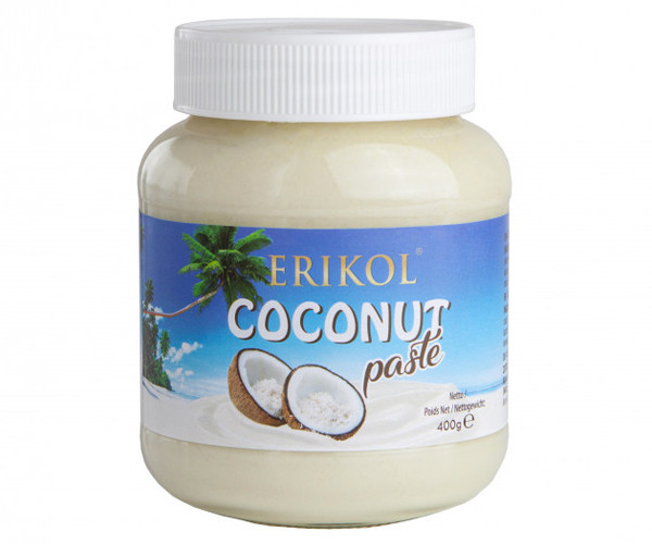 Кокосовая паста Erikol Coconut 400 г - фото-1
