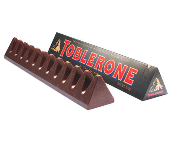 Черный шоколад Toblerone 100 г - фото-1