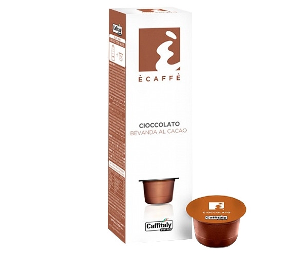 Горячий шоколад в капсулах Caffitaly Ecaffe Cioccolato - 10 шт - фото-1
