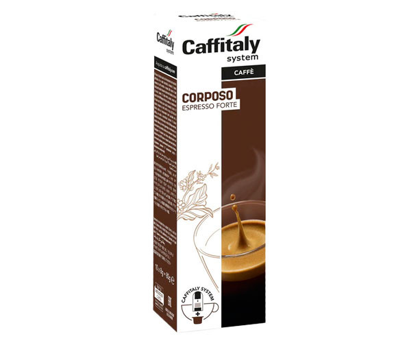 Кофе в капсулах Caffitaly Ecaffe Corposo - 10 шт