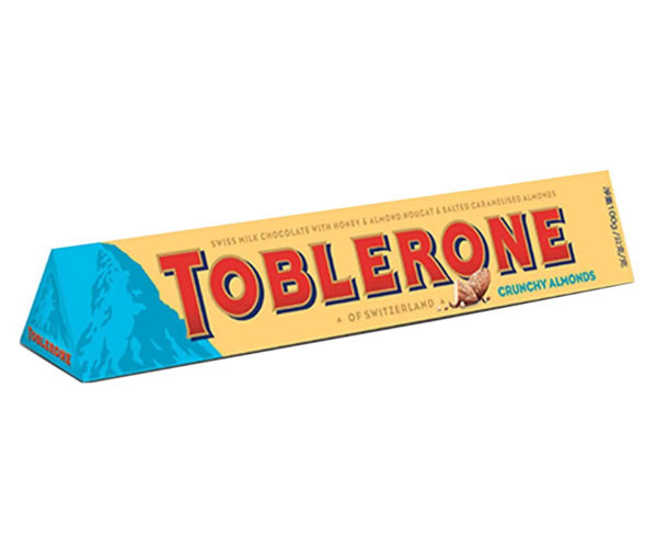 Молочный шоколад Toblerone мед и миндальная нуга 100 г - фото-1