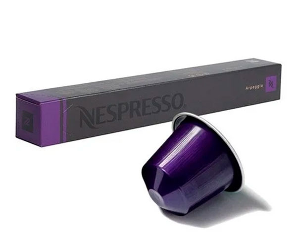 Кофе в капсулах Nespresso Arpeggio Decaf (тубус) 10 шт - фото-3