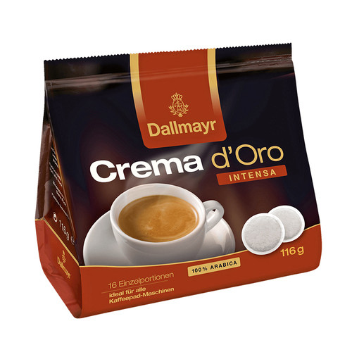 Кофе Dallmayr Crema d'Oro Intensa в монодозах 16 шт - фото-1