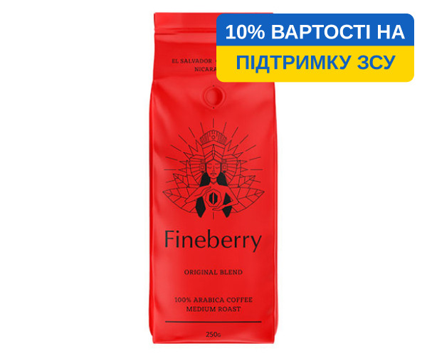 Кофе Fineberry Original Blend молотый 250 г - фото-1