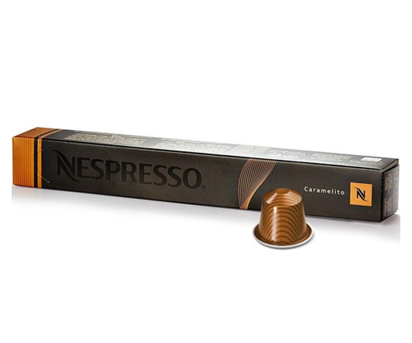 Кофе в капсулах Nespresso Caramelito (тубус) 10 шт - фото-1
