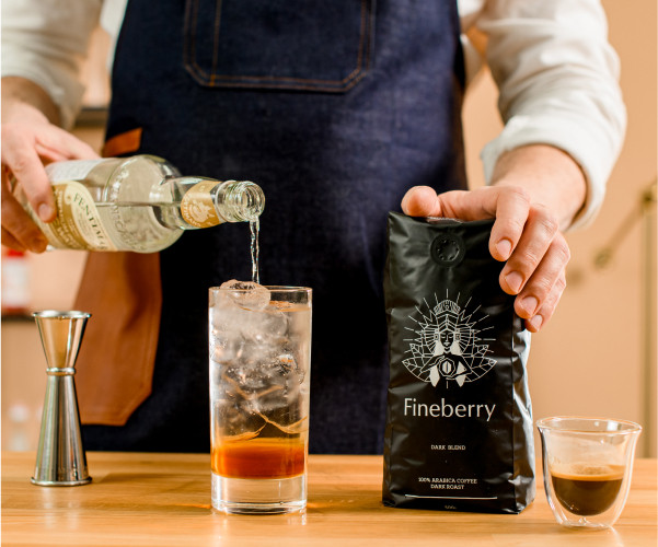 Кофе Fineberry Dark Blend в зернах 500 г купить