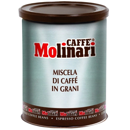 Кофе Caffe Molinari Cinque Stelle ж/б в зернах 250 г - фото-1