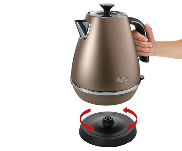 Электрочайник Delonghi KBI 2001.BZ Distinta Flair - фото-3