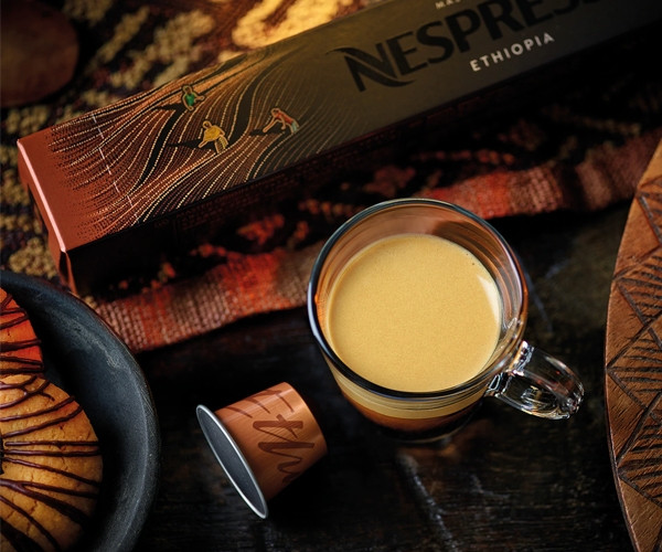 Кофе в капсулах Nespresso ETHIOPIA with Dry Processed Arabica (тубус) 10 шт - фото-2