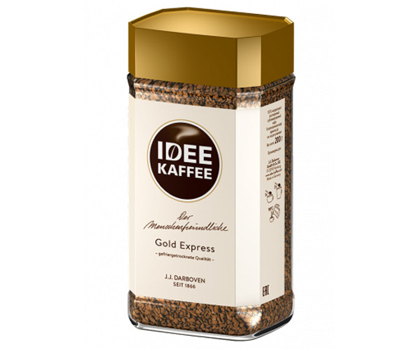 Кофе J.J.Darboven IDEE Gold Express растворимый 200 г - фото-1