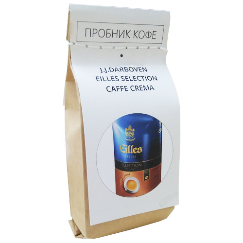 Пробник кофе J.J.Darboven EILLES Selection Caffe Crema в зернах 100 г - фото-1
