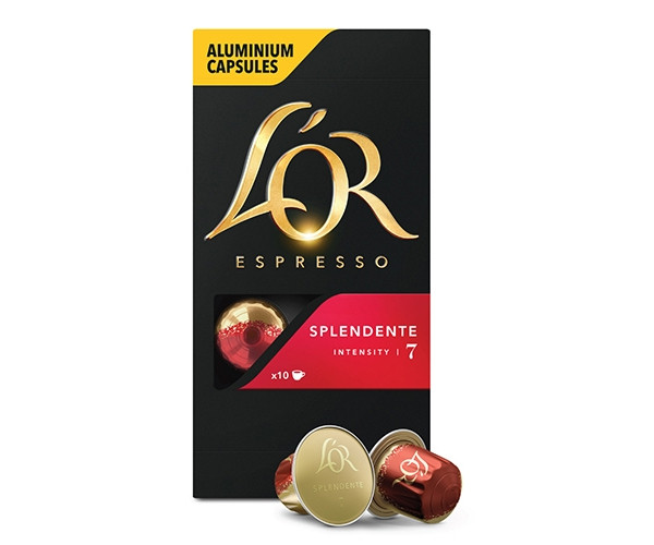 Кофе в капсулах L'OR Espresso Splendente Nespresso - 10 шт - фото-1