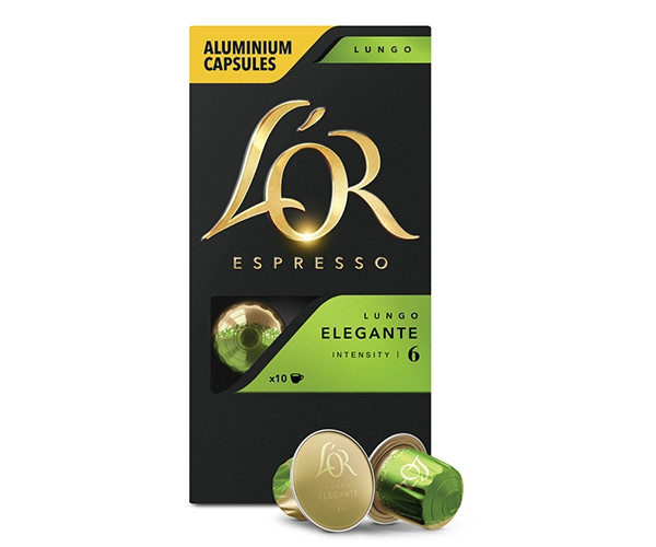 Кофе в капсулах L'OR Lungo Elegante Nespresso - 10 шт - фото-1