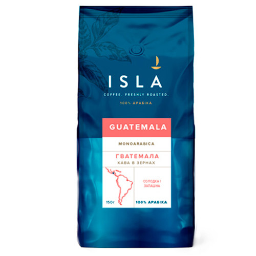 Кофе ISLA Monoarabica Гватемала в зернах 150 г - фото-1