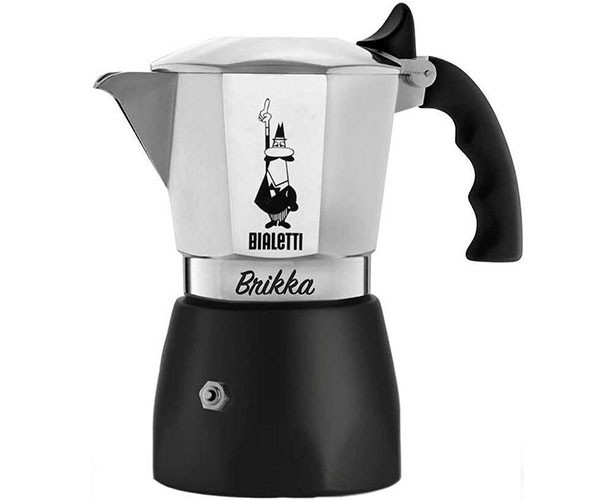 Гейзерная кофеварка Bialetti Brikka на 4 порции 160 мл - фото-1