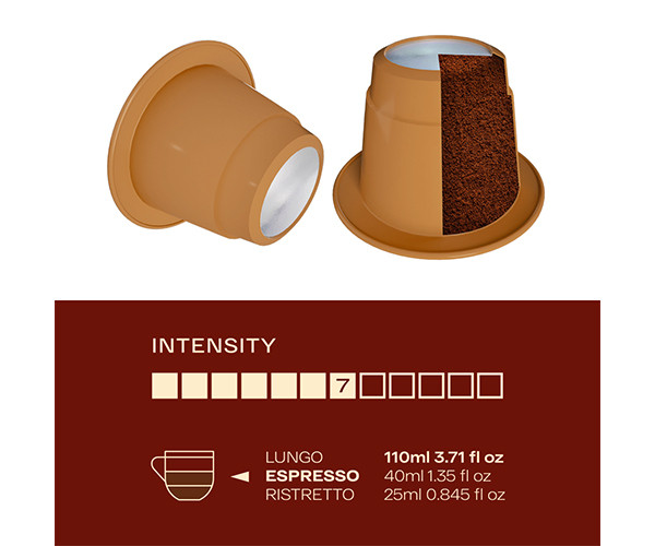 Кофе в капсулах Nespresso Boseco Crem Brulee 10 шт - фото-2