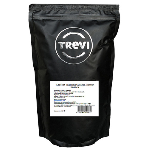 Кофе Trevi Индонезия Суматра Линтунг в зернах 500 г - фото-1