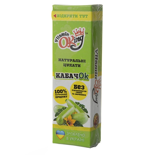 Цукаты Vitaminoking Кабачок 40 г - фото-1