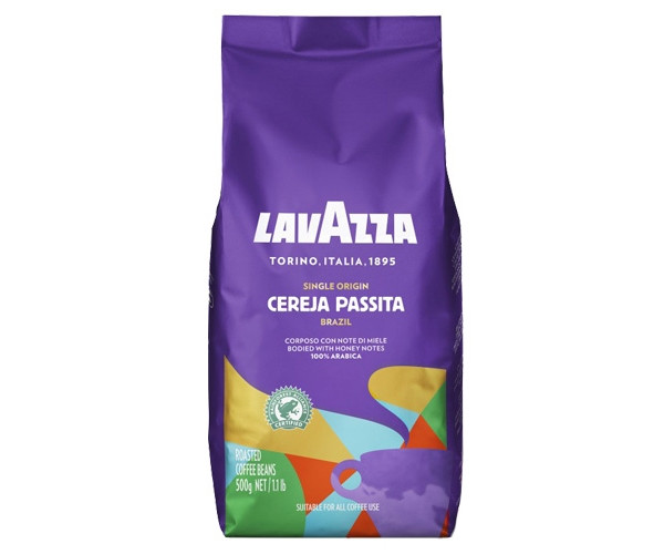 Кофе Lavazza Cereja Passita Brazil в зернах 0,5 кг - фото-1