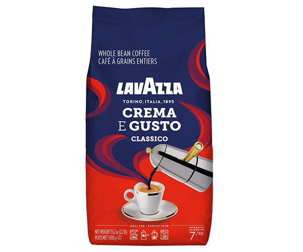 Кофе Lavazza Crema e gusto Classico в зернах 1 кг - фото-1
