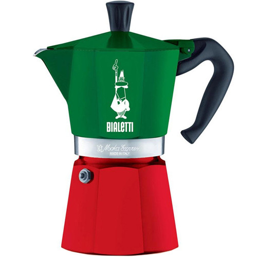 Гейзерная кофеварка Bialetti Moka Italia на 6 порций 270 мл - фото-1