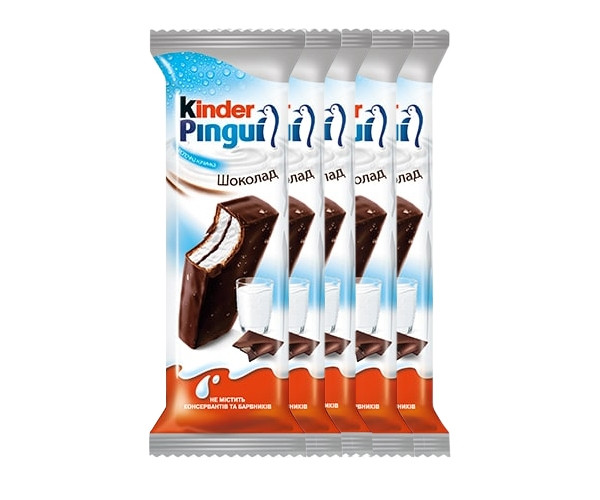 Бисквит Kinder Pingui 4 шт - фото-1