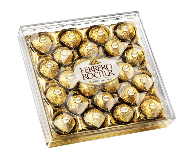 Шоколадные конфеты Ferrero Rocher 24 шт 300 г - фото-1