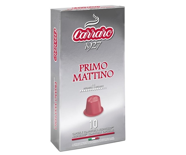 Кофе в капсулах Carraro Primo Mattino Nespresso 10 шт - фото-2