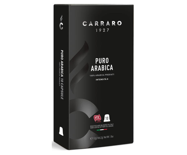 Кофе в капсулах Carraro Puro Arabica Nespresso 10 шт - фото-1