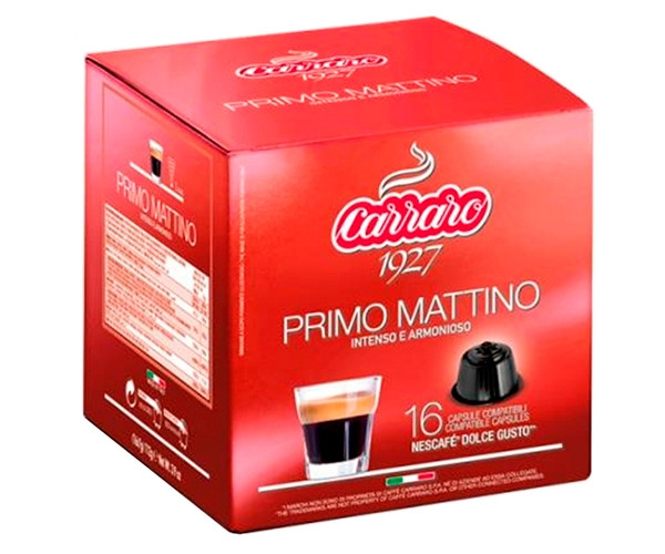 Кофе в капсулах Carraro Primo Mattino Dolce Gusto 16 шт - фото-1