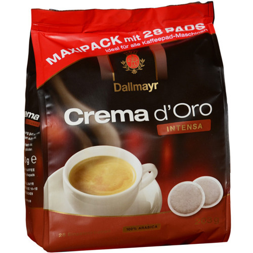 Кофе Dallmayr Crema d'Oro Intensa монодозы 28 шт - фото-1