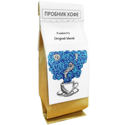 Пробник кофе Fineberry Original Blend в зернах 100 г - фото-1