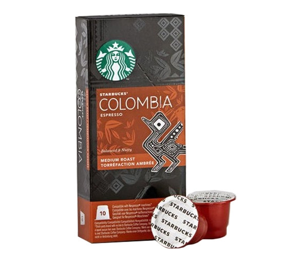 Кофе в капсулах Starbucks Nespresso Colombia Espresso 10 шт - фото-2