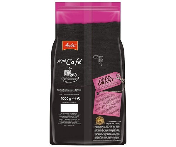 Кофе Melitta Mein Cafe Dark Roast 1 кг - фото-3